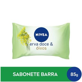 SABONETE EM BARRA NIVEA ERVA DOCE & ÓLEOS 85G