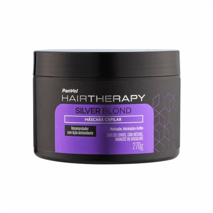 MÁSCARA DE TRATAMENTO PANVEL HAIR THERAPY SILVER 270G