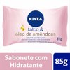 Sabonete Barra Nivea Hidratante Talco & Oleo De Amendoa 85g