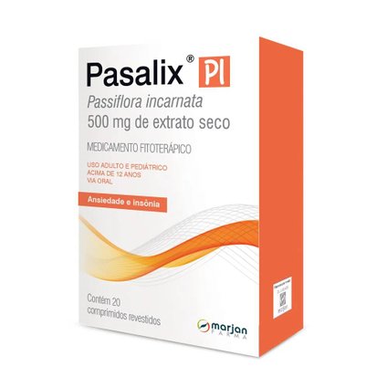 PASALIX PI 500MG 20 COMPRIMIDOS REVESTIDOS
