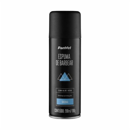 ESPUMA BARBEAR PANVEL PELE NORMAL 200ML