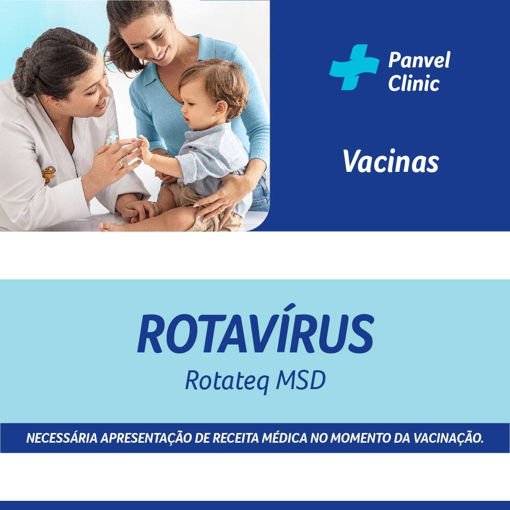 Vacina Rotavirus Rotateq Msd PanVel Farmácias