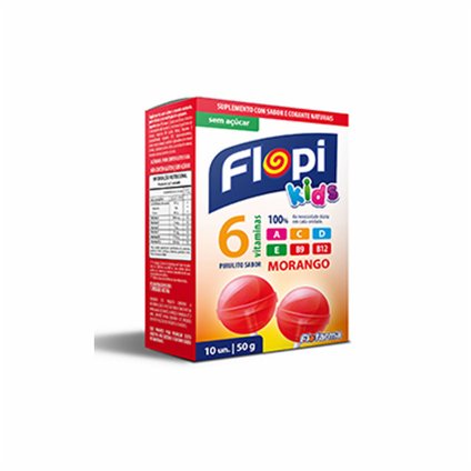 FLOPI PIRULITO DE VITAMINAS COM 10