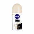 DESODORANTE ROLLON NIVEA BLACK WHITE TOQUE DE SEDA FEMININO 50ML