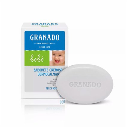 SABONETE BARRA GRANADO BEBE DERMOCALMANTE 90G