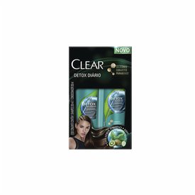 KIT SHAMPOO E CONDICIONADOR CLEAR DETOX DIÁRIO