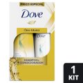 KIT DOVE NUTRIÇÃO ÓLEO MICELAR SHAMPOO 400ML+ CONDICIONADOR 200ML