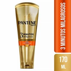 Condicionador Pantene 3 Minutos Milagrosos Força E Reconstrução 170ml