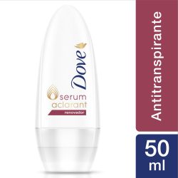 Desodorante Roll On Dove Aclarant Renovador 50ml