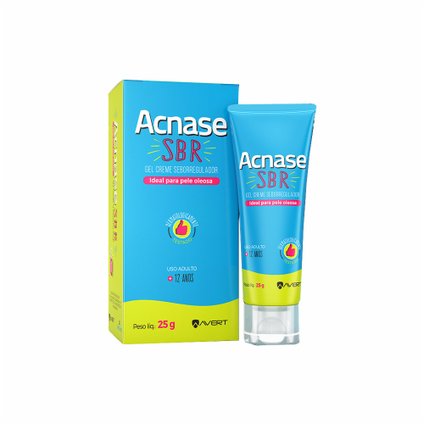 GEL CREME ACNASE SBR 25G