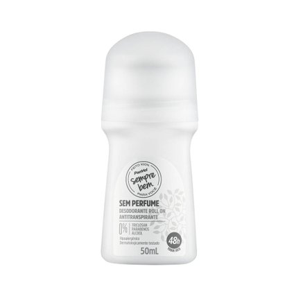 DESODORANTE ROLL-ON SEM PERFUME PANVEL SEMPRE BEM 50ML