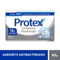 SABONETE ANTIBACTERIANO EM BARRA PROTEX LIMPEZA PROFUNDA 85G