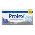KIT SABONETE EM BARRA PROTEX LIMPEZA PROFUNDA 85G 6 UNIDADES