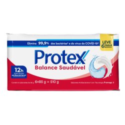 Sabonete Em Barra Protex Balance Saudável 85g 6 Unidades