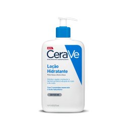 Hidratante Corporal Cerave Loção Ácido Hialurônico Ceramidas Para Pele Seca 473ml