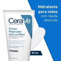 Creme Reparador Para As Mãos Cerave 50ml