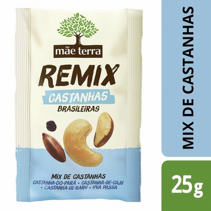 MIX CASTANHA REMIX MAE TERRA 25G