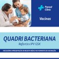 Vacina Quadri Bacteriana (Difteria, Tétano, Coqueluche + Poliomelite) Refortirx Ipv Gsk