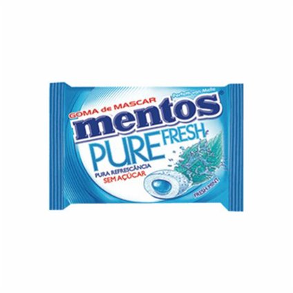GOMA DE MASCAR MENTOS PURE FRESH MINT 6G AV