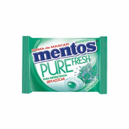 GOMA DE MASCAR MENTOS PURE FRESH WINTER GREEN 6G