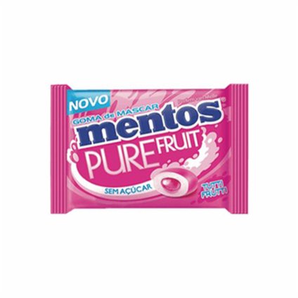 GOMA DE MASCAR MENTOS PURE FRESH TUTTI FRUTTI 6G