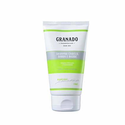 SHAMPOO GRANADO BARBA, CABELO E BIGODE 150ML