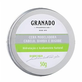 CERA MODELADORA GRANADO CABELO, BARBA E BIGODE 50G