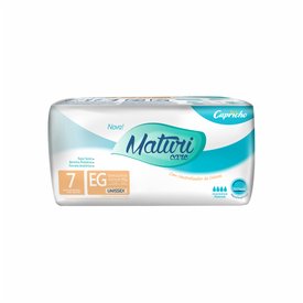 FRALDA ADULTO MATURI CARE EG COM 7 UNIDADES