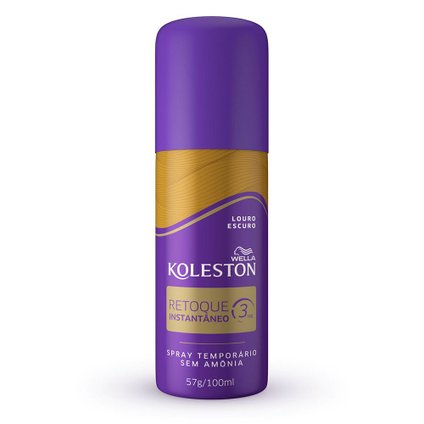 SPRAY DE RETOQUE KOLESTON LOURO ESCURO 100ML