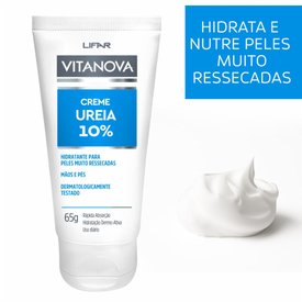 CREME UREIA 10% VITA NOVA 65G