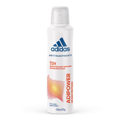 DESODORANTE AEROSOL ADIDAS ADIPOWER FEMININO 150ML