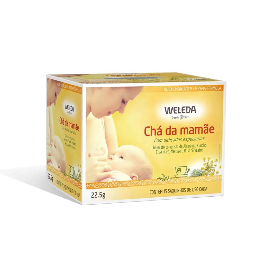 Chá Misto Da Mamãe Weleda Com 15 Saquinhos 1,5g Cada