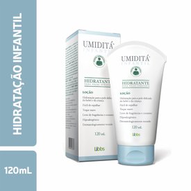 LOÇÃO HIDRATANTE CREMOSA UMIDITÁ INFANTIL E PARA PELES SENSÍVEIS 120ML