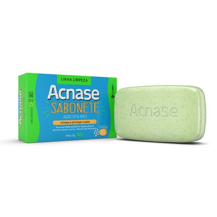 SABONETE BARRA ESFOLIANTE ACNASE CLEAN 80G