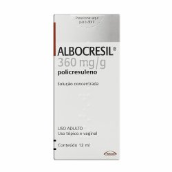 Albocresil Policresuleno 360mg/g Solução 12ml