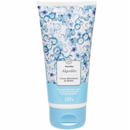 CREME HIDRATANTE PARA BANHO PANVEL ALGODÃO 150G