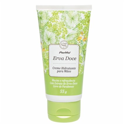 CREME HIDRATANTE PARA MÃOS PANVEL ERVA DOCE 55G