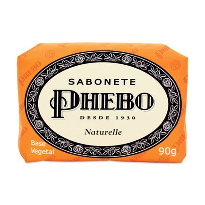 SABONETE BARRA PHEBO NATURELLE 90G