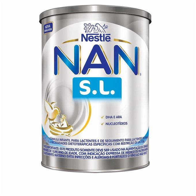 Nestle Nan Sem Lactose Formula Infantil Lata 400g Panvel Farmacias