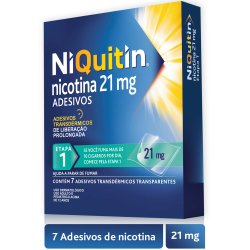 Niquitin Adesivos 21mg Para Parar De Fumar 7 Unidades