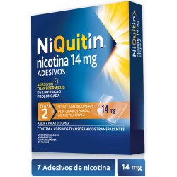 Niquitin Adesivos 14mg Para Parar De Fumar 7 Unidades