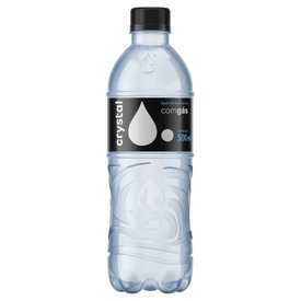 ÁGUA MINERAL CRYSTAL 500ML COM GÁS