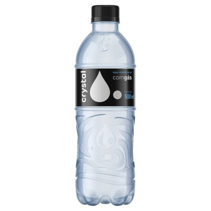 ÁGUA MINERAL CRYSTAL 500ML COM GÁS