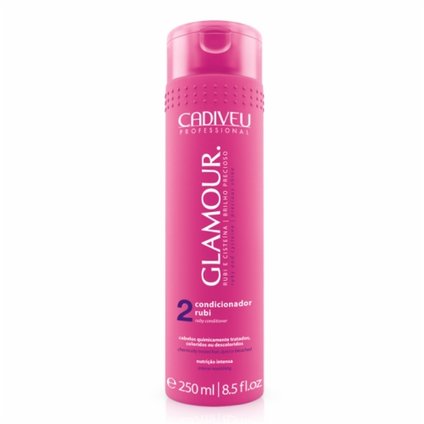 CONDICIONADOR CADIVEU GLAMOUR RUBI 250ML