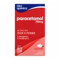 PARACETAMOL 750MG 20 COMPRIMIDOS NEO QUIMICA GENÉRICO
