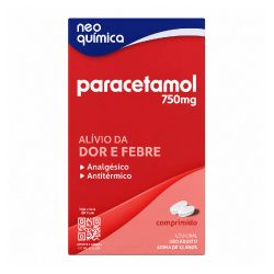Kit Leve 3 Pague 2, Paracetamol 750mg 20 Cp Neoq Gen
