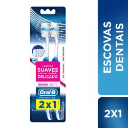 Escova Dental Oral-b Pro-saúde Sensi-soft Leve 2 Pague 1