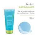 GEL MOUSSANT BIODERMA SÉBIUM LIMPEZA ANTIOLEOSIDADE DE ALTA TOLERÂNCIA PUMP 100ML