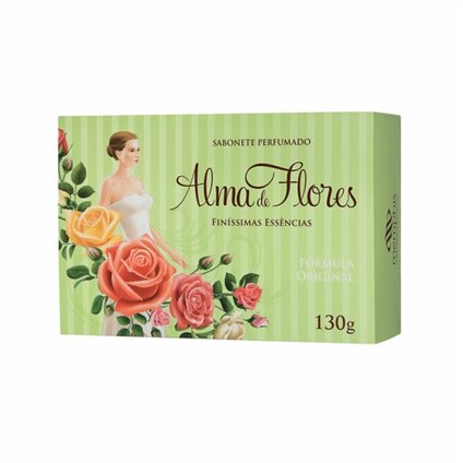 SABONETE ALMA DE FLORES CLASSICO 130 GR
