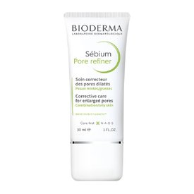 SÉBIUM PORE REFINER BIODERMA SÉRUM CORRETOR DE POROS E BRILHO PARA PELES OLEOSAS E ACNEICAS 30ML